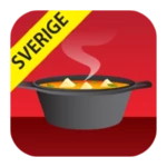 swedish food recipes app android application logo